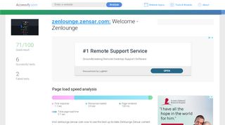 
                            7. Access zenlounge.zensar.com. Welcome - Zenlounge