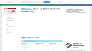 
                            2. Access zlogin.nl. Z login | Dé zekere keus voor eHerkenning