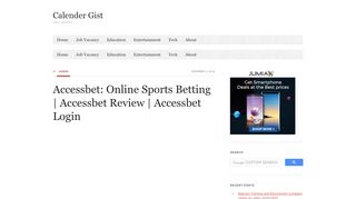 
                            7. Accessbet: Online Sports Betting | Accessbet …