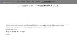 
                            7. accesscomm.ca - MyAccessMail Web Log In