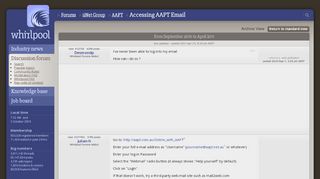 
                            9. Accessing AAPT Email - AAPT - forums.whirlpool.net.au