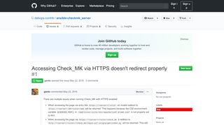 
                            4. Accessing Check_MK via HTTPS doesn't redirect ... - GitHub