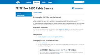 
                            2. Accessing the FRITZ!Box over the internet | FRITZ!Box 6490 ...