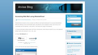 
                            8. Accessing Web Mail using WebsitePanel | Arvixe …