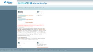 
                            8. AccessNY Allstate Benefits