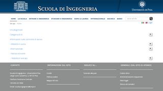 
                            6. Accesso libero e accesso programmato - Scuola di Ingegneria - Unipi