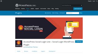 
                            2. AccessPress Social Login Lite – Social Login WordPress Plugin ...