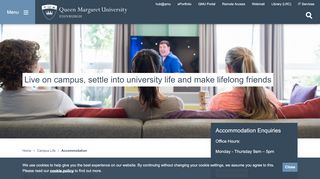
                            1. Accommodation | Campus Life | Queen Margaret University