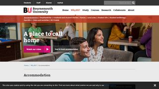 
                            5. Accommodation options for new students | Bournemouth University