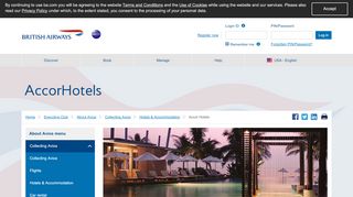 
                            8. AccorHotels | Executive Club | British Airways