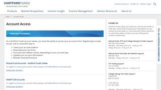 
                            7. Account Access - Hartford Funds