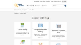 
                            2. Account and billing | Hydro-Québec