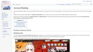 
                            1. Account Binding - Azur Lane Wiki