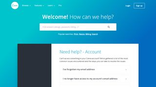 
                            8. Account - Canva Help Center - support.canva.com