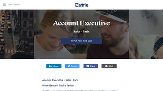 
                            8. Account Executive - iZettle