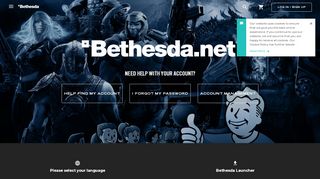 
                            3. Account Help - Bethesda.net