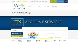 
                            9. Account Help FAQs - Pace University
