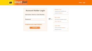 
                            8. Account Holder Login - aa.co.nz - Smartfuel