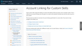 
                            4. Account Linking for Custom Skills | Alexa Skills Kit