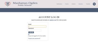 
                            1. Account Log In | Manhattan-Ogden USD 383