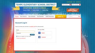 
                            6. Account Log In | Tempe Elementary School District No3