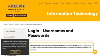 
                            1. Account Login | Adelphi Username and Password Reset Help