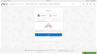 
                            8. Account Login - almamaterstore.in