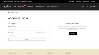 
                            9. Account Login - audicoonline.co.za