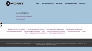 
                            3. Account Login – cumoney.com