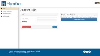 
                            5. Account login - Hamilton, Ontario