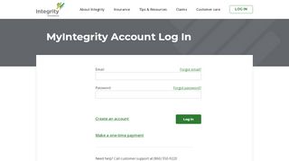 
                            3. Account Login | Integrity Insurance