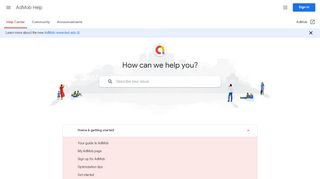 
                            8. Account login issues - AdMob Help - support.google.com