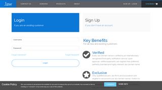 
                            9. Account Login | join.law