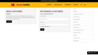 
                            2. Account Login - kodakpixpro.com