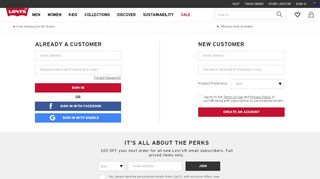 
                            8. Account Login - Levi's® Jeans, Denim Jackets & …