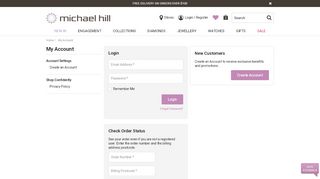 
                            5. Account Login | Michael Hill Australia