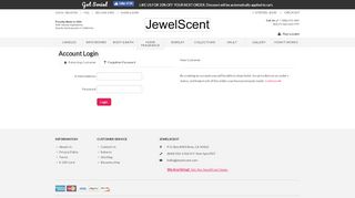 
                            3. Account Login - report.jewelscent.com