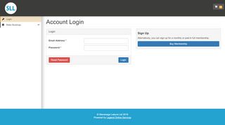 
                            1. Account Login - SLL