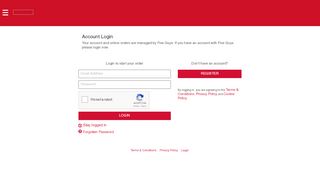 
                            3. Account Login - Welcome to Five Guys