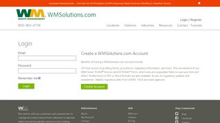 
                            3. Account Login | WMSolutions.com