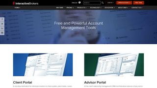 
                            3. account management and advisor portal gateway | Interactive Brokers ...