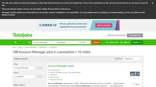 
                            7. Account Manager Jobs in Lancashire - totaljobs