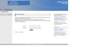 
                            3. Account-Manager - login.uni-hannover.de