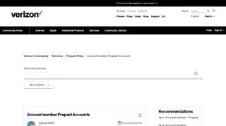 
                            3. Account number Prepaid Accounts - Verizon Community