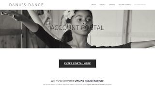 
                            9. Account Portal — Dana's Dance
