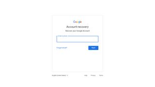 
                            4. Account recovery - Sign in - Google Accounts