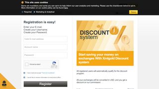 
                            2. Account Registration - XMLGold