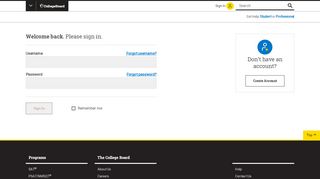 
                            10. Account Sign In - College Board - The College Board