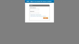 
                            2. Account Sign In - IEEE