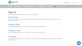 
                            3. Account Sign In - Tokio Marine HCC Medical Insurance Services Group